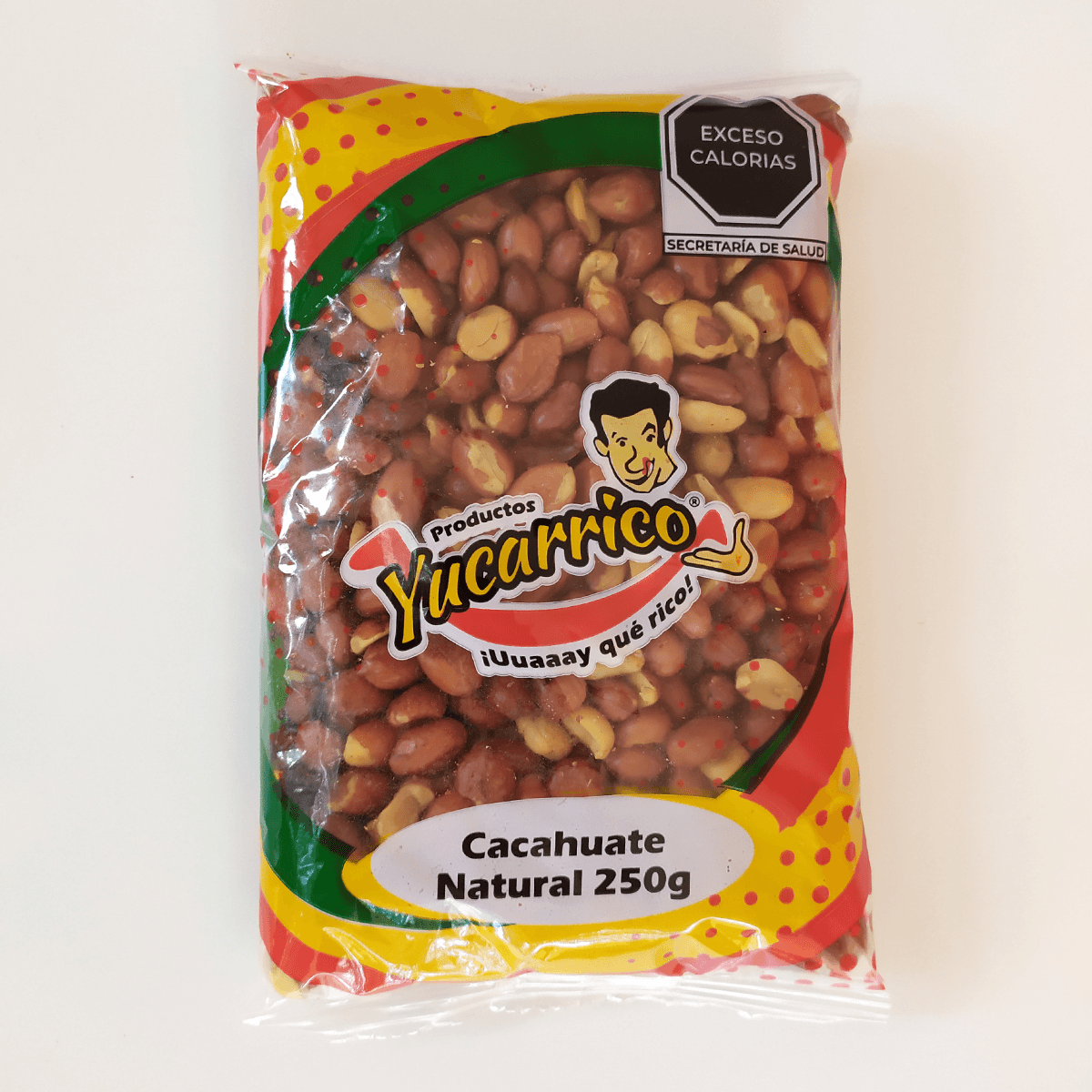 Cacahuate natural 250g. - Yucarrico